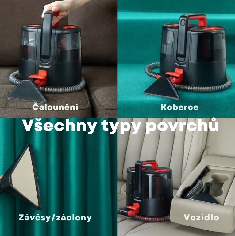 CleanMaxx čistič koberců a čalounění TAN-7615 1 SK (2)